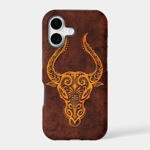 Intrictate Stone Taurus Symbol
