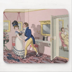 Intrigue, plate 10 from 'The Necessary Qualificati Mouse Pad