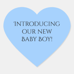 Introducing our new Baby Boy envelope seal