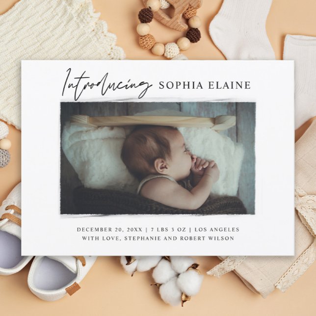 Introducing Our Newborn Photo Birth Announcement (Creator Uploaded)