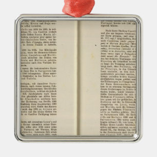 Introduction 4041 Spanien u Portugal III Metal Ornament