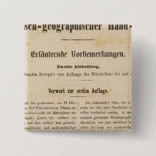 Introduction I Vorwart zur 1 Aufl 15 Cm Square Badge