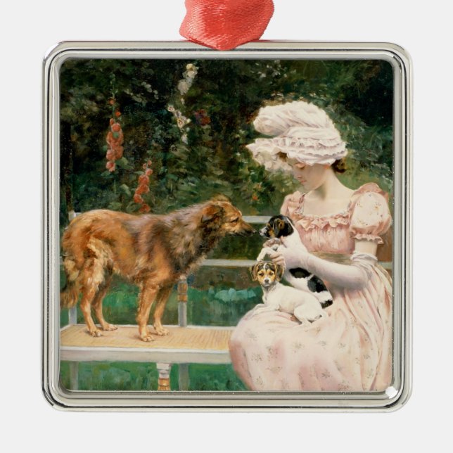 Introductions Metal Ornament (Front)
