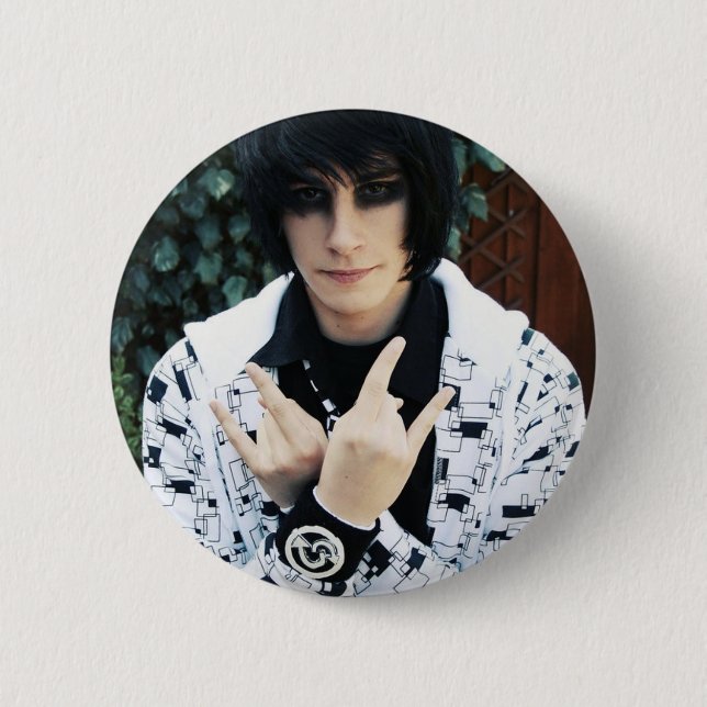 Introspective Emo Ranger 6 Cm Round Badge (Front)