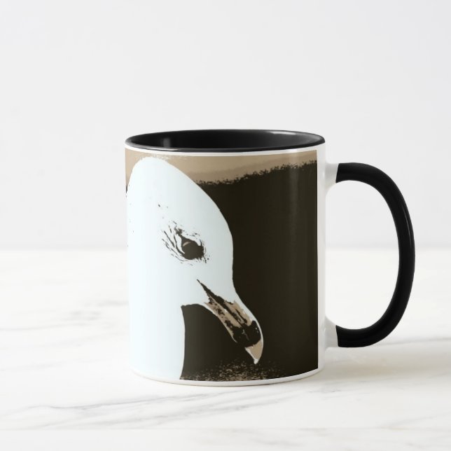 Introspective Seagull Mug! Mug (Right)