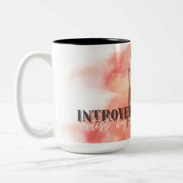 Introvert Artist Mug (Left)
