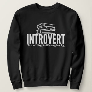 Introvert Book Lover Sweatshirt