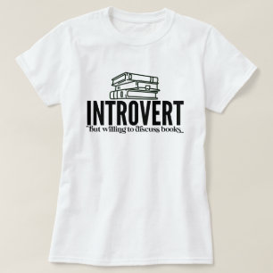 Introvert Book Lover T-Shirt
