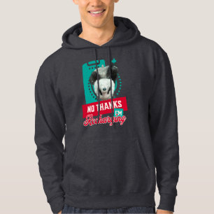 Introvert Burnout Panda Social Battery Design Hoodie