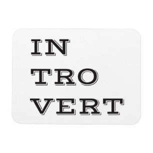 Introvert Flexi Magnet