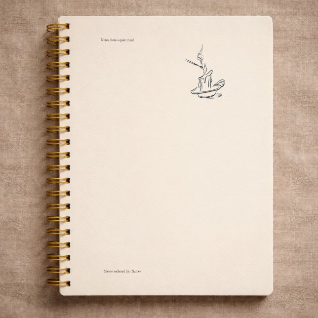 Introvert Gift Minimalist Line Art Planner Notebook (Creator Uploaded)
