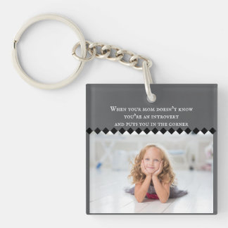 Introvert Meme Keychain