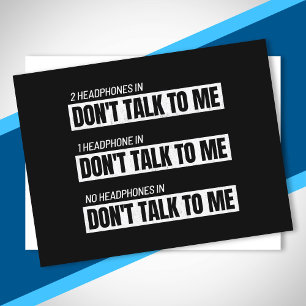 Introvert Memes - Sarcastic Humour Jokes - Funny Postcard