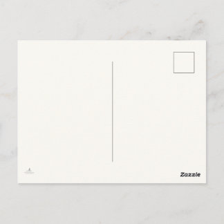 Introvert Minimalist Line Art Postcard