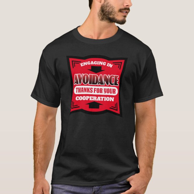 Introvert personality INTJ anti social get lost T-Shirt (Front)