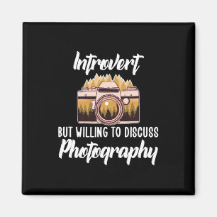 Introvert Photography Magnet