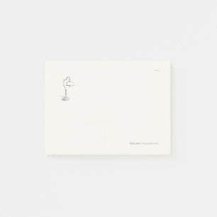 Introvert Quiet Solitude Minimalist Post-it Notes