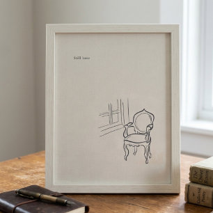 Introvert Solitude Home Office Wall Art Poster