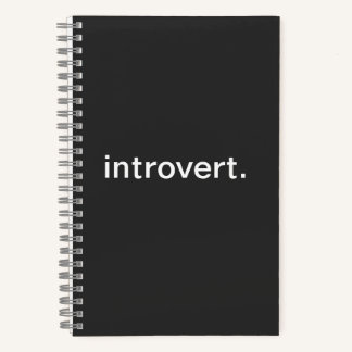 Introvert Spiral Notebooks