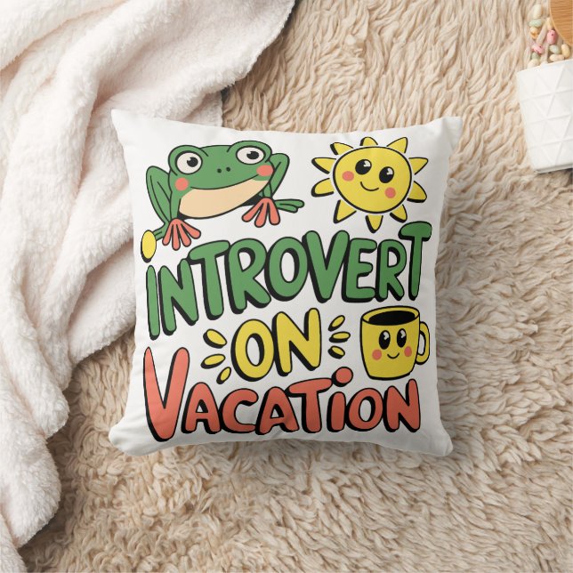 Introvert Sunshine Break Cushion (Blanket)