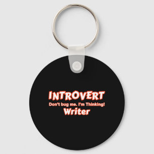 Introvert Writer Key Ring