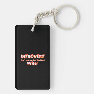 Introvert Writer Key Ring