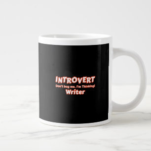 Introvert Writer Large Coffee Mug