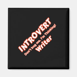 Introvert Writer Magnet