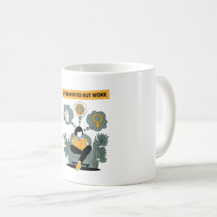 Introverted but Woke mug Minimalist Activist