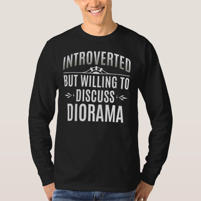 Introverted Diorama T-Shirt (Front)