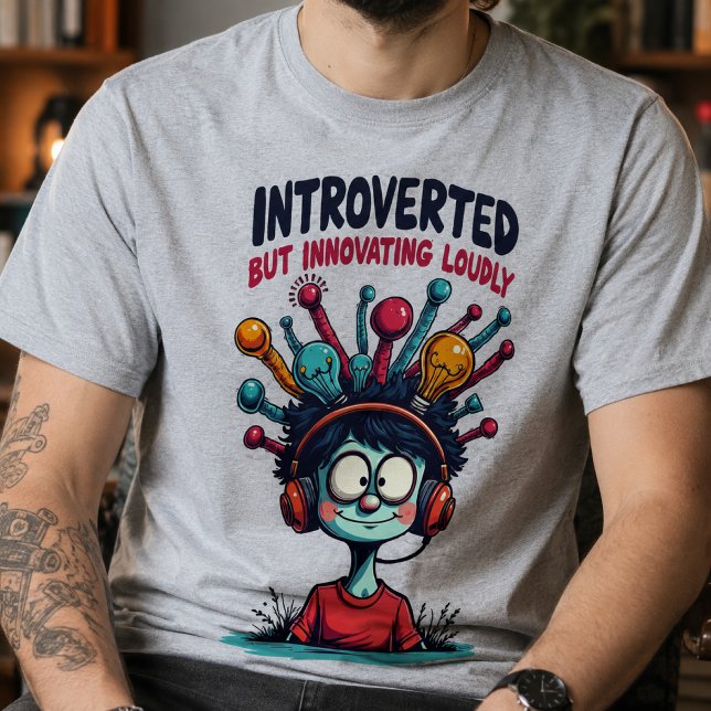 Introverted Innovator Quirky Creative  T-Shirt (Creator Uploaded)