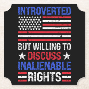 Introverted Paper Coaster