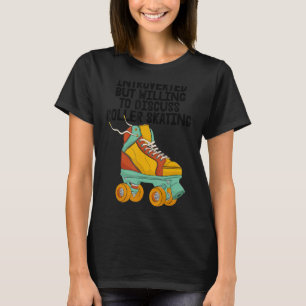 Introverted Women Skating Rolling Shoes Birthday T-Shirt