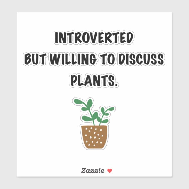Introverts and plants (Sheet)