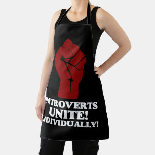 Introverts Unite Apron