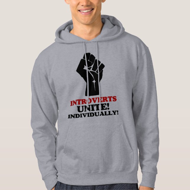 Introverts Unite Hoodie (Front)