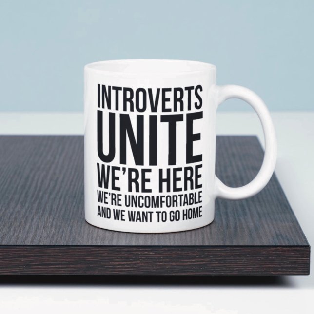 Introverts Unite Mug (Creator Uploaded)