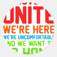 INTROVERTS UNITE WE'RE HERE WE'RE UNCOMFORTABLE...