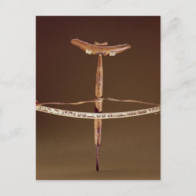 Inuit bow drill postcard (Front)