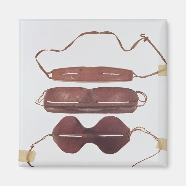 Inuit sun/snow 'glasses' magnet (Front)