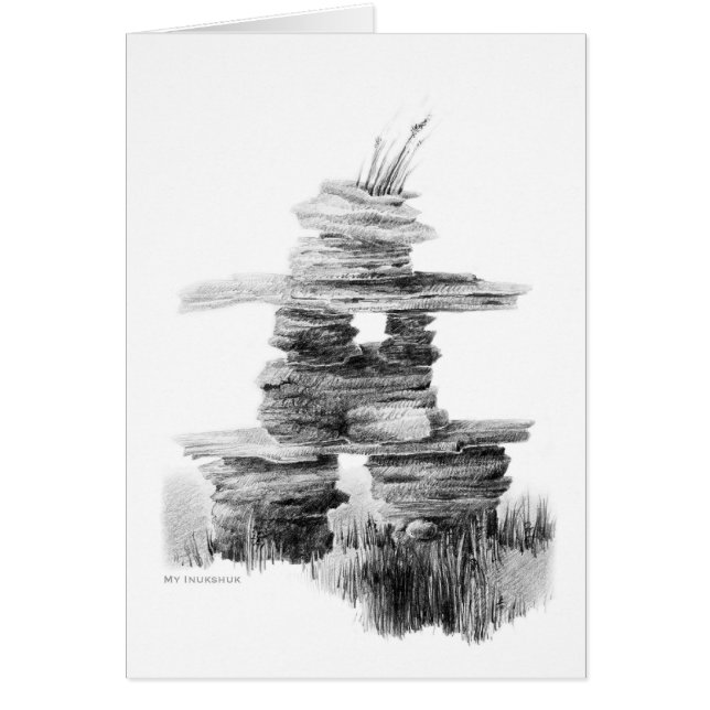 Inukshuk Card (Front)