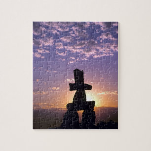 Inukshuk Northwest Territories, Canada Jigsaw Puzzle