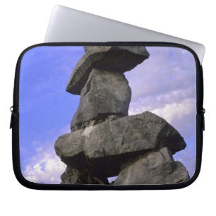 Inukshuk, Northwest Territories, Canada Laptop Sleeve