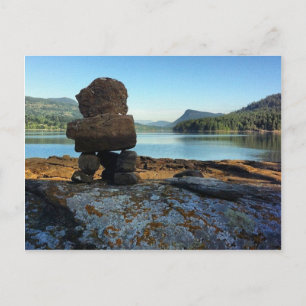 Inukshuk on Russell Island Postcard