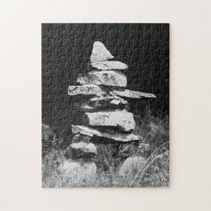 Inukshuk - Stone Man Figure Jigsaw Puzzle