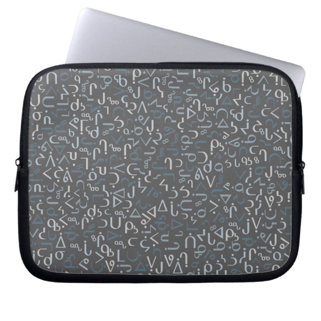 Inuktitut Laptop Sleeve (Front)