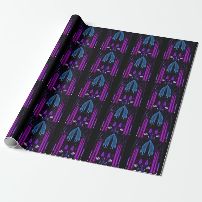 Inumbrate Citadel Wrapping Paper (Unrolled)