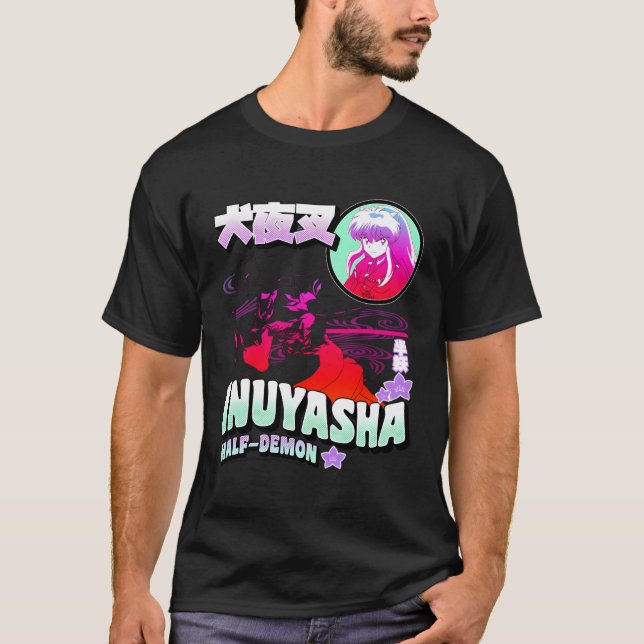 Inuyasha Multicolor T-Shirt (Front)