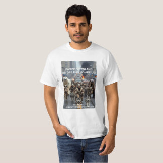 Invade Greenland t-shirt