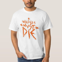 Invaders Must Die Mens T Shirt